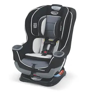 Extend2Fit Convertible Baby Car Seat | Rear & Forward Facing with Adjustable Extension Panel for Extra Legroom | Gotham