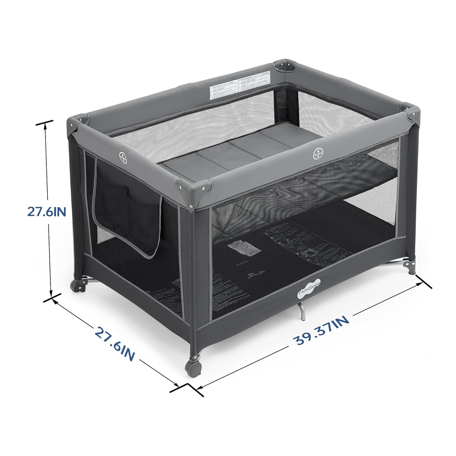 Portable Playpen – Foldable Playard and Crib for Babies & Toddlers