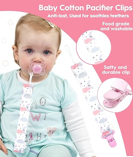 Baby Healthcare & Grooming Kit – Newborn Safety Essentials with Hair Brush, Comb, Nail Clipper, Thermometer, and Pacifier Clip