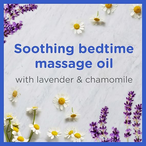 Baby Massage Oil – Calming & Soothing with Lavender & Chamomile, 4oz