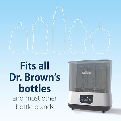 All-in-One Sterilizer and Dryer for Baby Bottles, Parts & Other Newborn Essentials